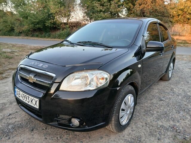 Черный Шевроле Авео, объемом двигателя 1.5 л и пробегом 125 тыс. км за 3700 $, фото 5 на Automoto.ua