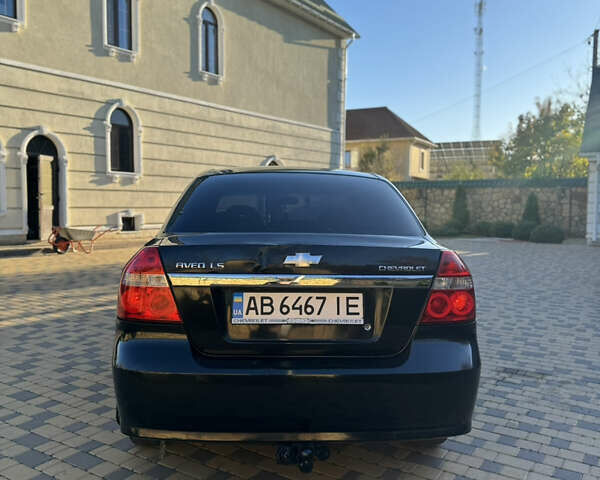 Черный Шевроле Авео, объемом двигателя 1.5 л и пробегом 190 тыс. км за 3350 $, фото 5 на Automoto.ua