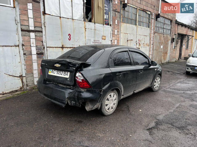 Черный Шевроле Авео, объемом двигателя 1.5 л и пробегом 155 тыс. км за 2150 $, фото 21 на Automoto.ua