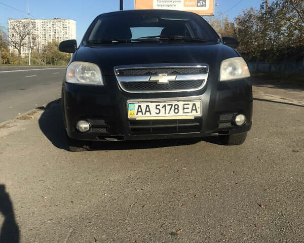Черный Шевроле Авео, объемом двигателя 1.5 л и пробегом 390 тыс. км за 4200 $, фото 3 на Automoto.ua