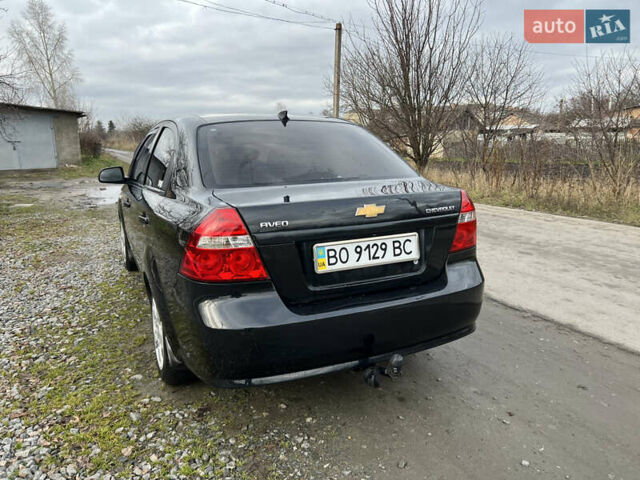 Черный Шевроле Авео, объемом двигателя 1.5 л и пробегом 250 тыс. км за 3350 $, фото 4 на Automoto.ua