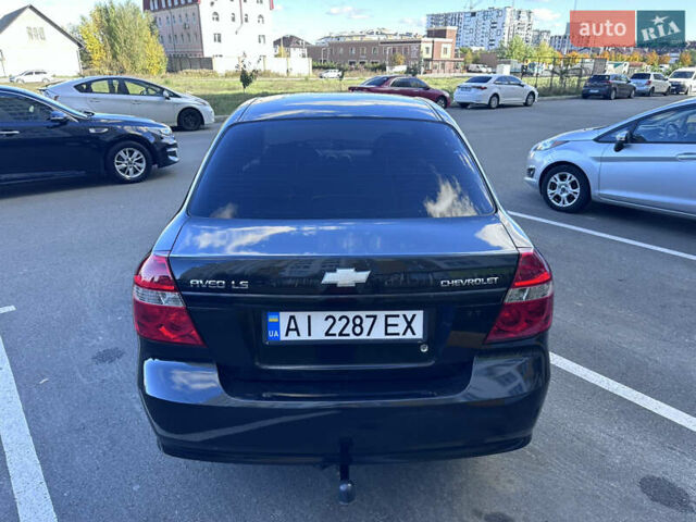 Черный Шевроле Авео, объемом двигателя 1.5 л и пробегом 228 тыс. км за 3900 $, фото 6 на Automoto.ua