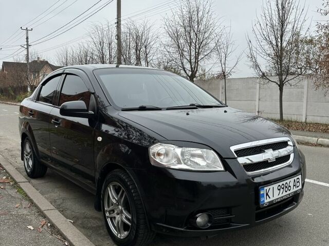 Черный Шевроле Авео, объемом двигателя 1.5 л и пробегом 188 тыс. км за 4400 $, фото 2 на Automoto.ua