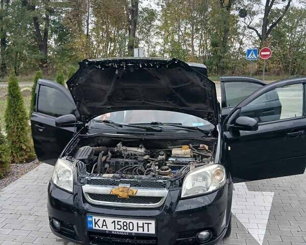 Черный Шевроле Авео, объемом двигателя 1.5 л и пробегом 206 тыс. км за 3900 $, фото 8 на Automoto.ua