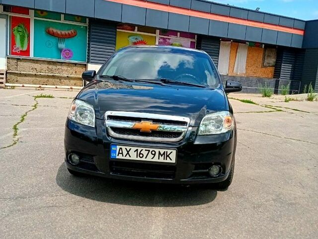 Черный Шевроле Авео, объемом двигателя 1.5 л и пробегом 188 тыс. км за 4250 $, фото 2 на Automoto.ua