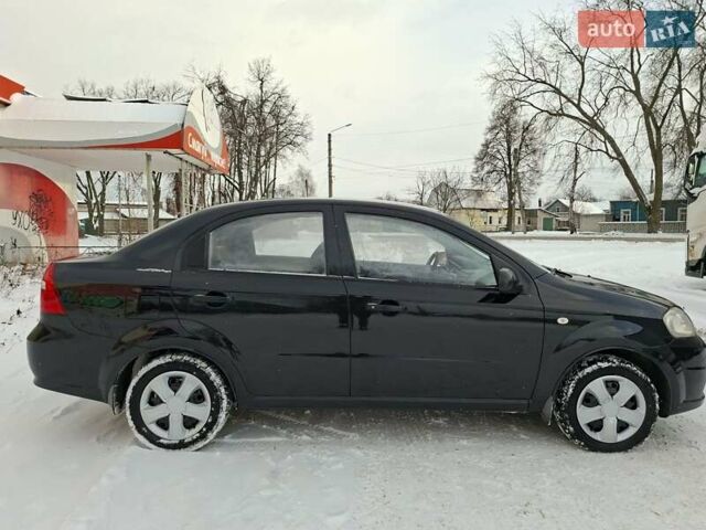 Черный Шевроле Авео, объемом двигателя 1.5 л и пробегом 213 тыс. км за 3900 $, фото 6 на Automoto.ua