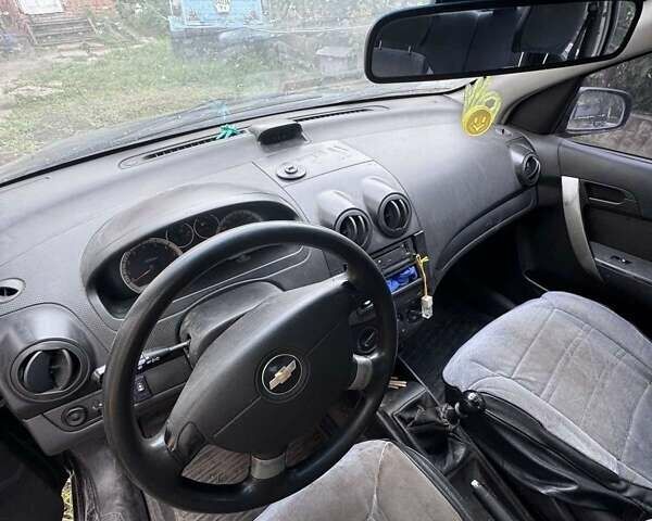 Черный Шевроле Авео, объемом двигателя 1.5 л и пробегом 220 тыс. км за 5090 $, фото 6 на Automoto.ua
