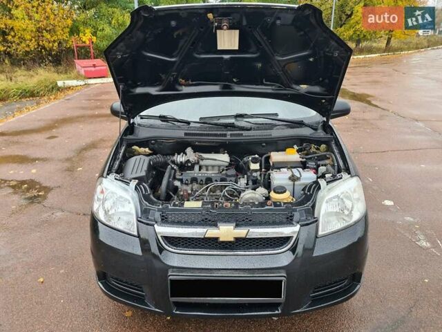 Черный Шевроле Авео, объемом двигателя 1.5 л и пробегом 213 тыс. км за 4300 $, фото 28 на Automoto.ua