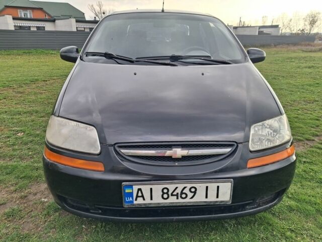 Черный Шевроле Авео, объемом двигателя 1.5 л и пробегом 300 тыс. км за 2100 $, фото 7 на Automoto.ua