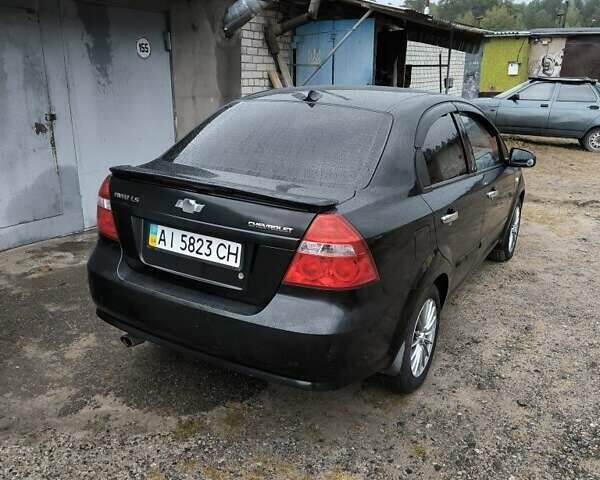 Черный Шевроле Авео, объемом двигателя 1.5 л и пробегом 175 тыс. км за 4500 $, фото 6 на Automoto.ua