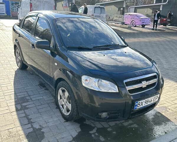 Чорний Шевроле Авео, об'ємом двигуна 1.5 л та пробігом 187 тис. км за 4400 $, фото 1 на Automoto.ua