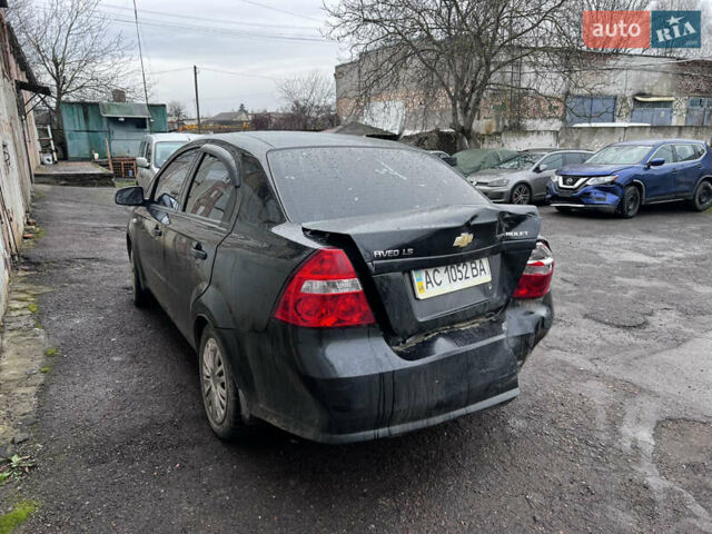 Черный Шевроле Авео, объемом двигателя 1.5 л и пробегом 155 тыс. км за 2150 $, фото 23 на Automoto.ua