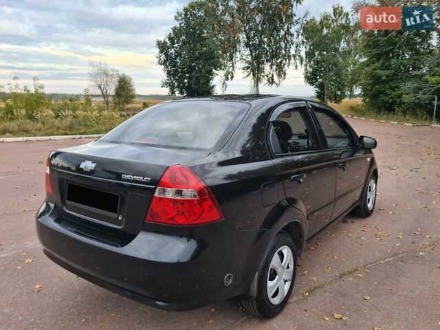 Черный Шевроле Авео, объемом двигателя 1.5 л и пробегом 214 тыс. км за 4400 $, фото 6 на Automoto.ua