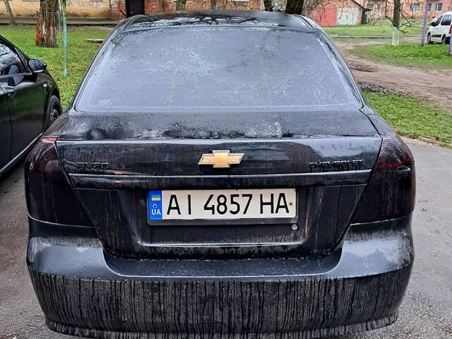 Черный Шевроле Авео, объемом двигателя 1.5 л и пробегом 250 тыс. км за 2700 $, фото 4 на Automoto.ua
