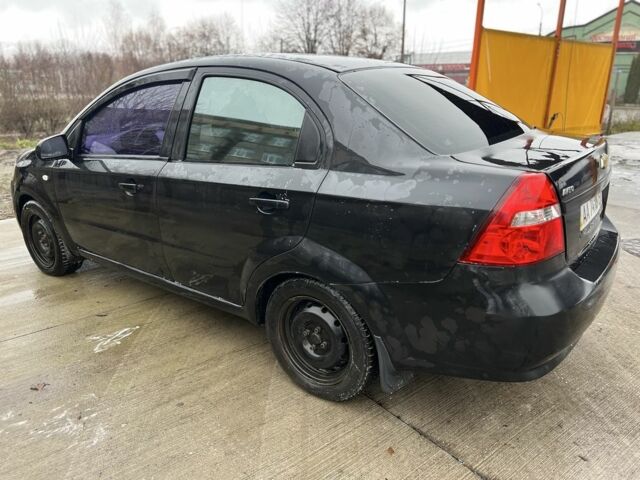 Черный Шевроле Авео, объемом двигателя 1.5 л и пробегом 210 тыс. км за 3200 $, фото 3 на Automoto.ua