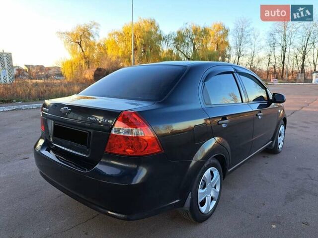 Черный Шевроле Авео, объемом двигателя 1.5 л и пробегом 275 тыс. км за 4300 $, фото 5 на Automoto.ua
