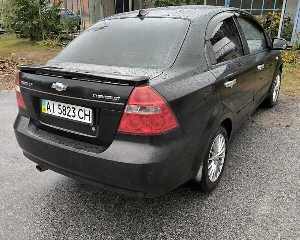 Черный Шевроле Авео, объемом двигателя 1.5 л и пробегом 175 тыс. км за 4500 $, фото 3 на Automoto.ua