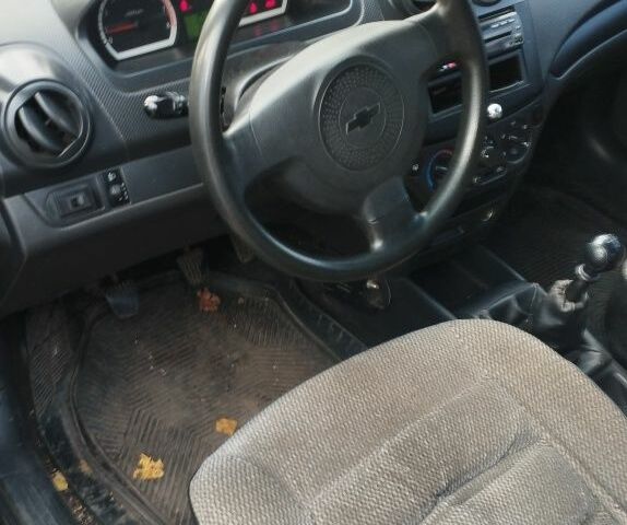 Черный Шевроле Авео, объемом двигателя 1.5 л и пробегом 187 тыс. км за 3450 $, фото 9 на Automoto.ua