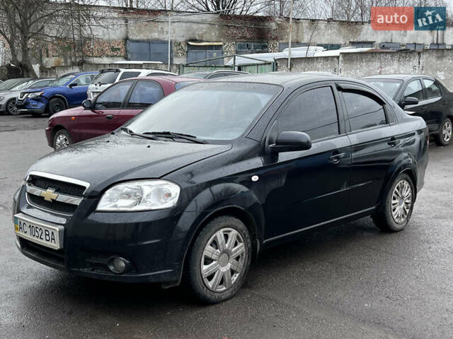 Черный Шевроле Авео, объемом двигателя 1.5 л и пробегом 155 тыс. км за 2150 $, фото 24 на Automoto.ua