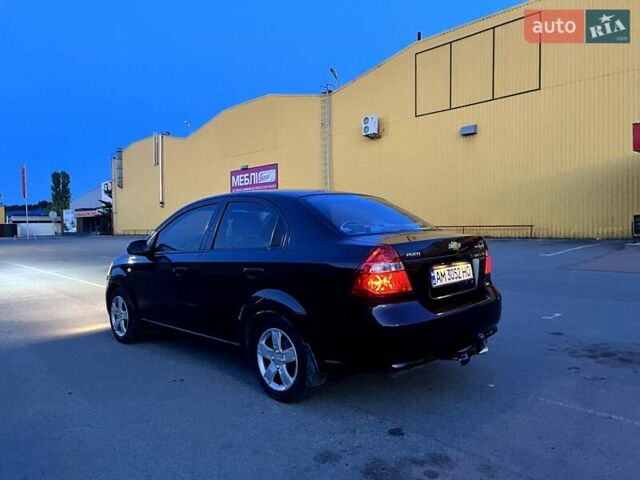 Черный Шевроле Авео, объемом двигателя 1.5 л и пробегом 230 тыс. км за 4200 $, фото 14 на Automoto.ua
