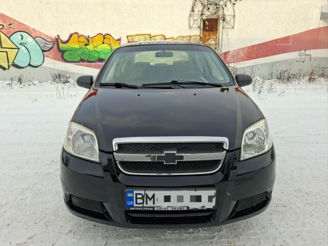 Черный Шевроле Авео, объемом двигателя 1.5 л и пробегом 213 тыс. км за 3900 $, фото 4 на Automoto.ua
