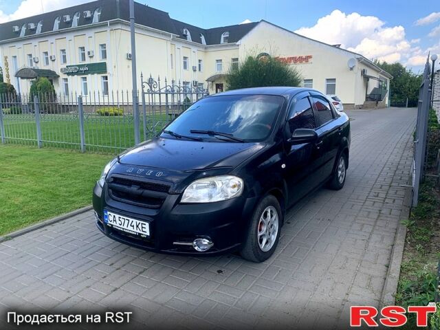 Черный Шевроле Авео, объемом двигателя 1.5 л и пробегом 180 тыс. км за 2850 $, фото 1 на Automoto.ua