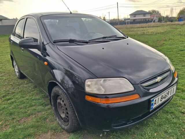Черный Шевроле Авео, объемом двигателя 1.5 л и пробегом 300 тыс. км за 2100 $, фото 6 на Automoto.ua