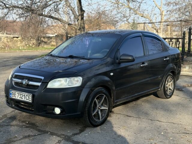 Черный Шевроле Авео, объемом двигателя 1.5 л и пробегом 299 тыс. км за 2350 $, фото 2 на Automoto.ua