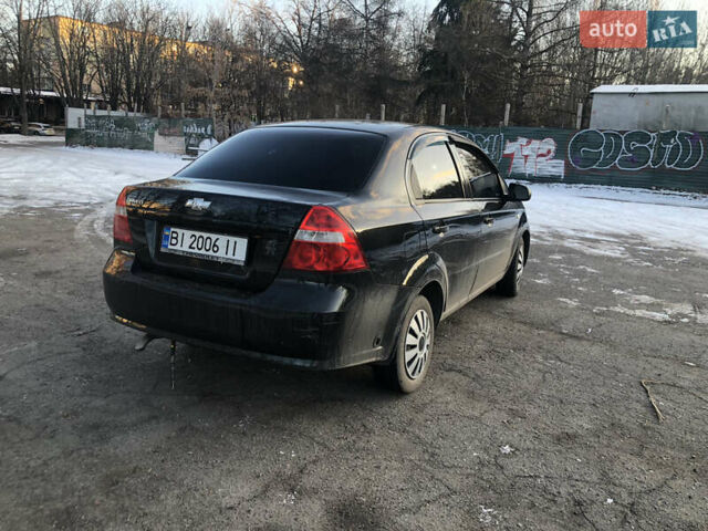 Черный Шевроле Авео, объемом двигателя 1.5 л и пробегом 260 тыс. км за 2900 $, фото 3 на Automoto.ua