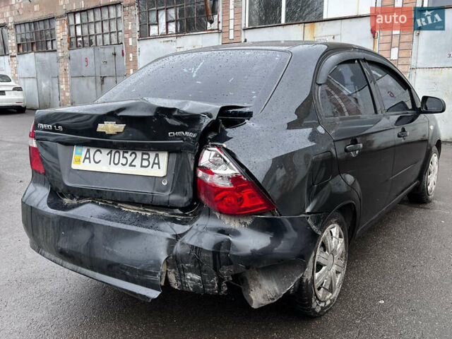 Черный Шевроле Авео, объемом двигателя 1.5 л и пробегом 155 тыс. км за 2150 $, фото 13 на Automoto.ua