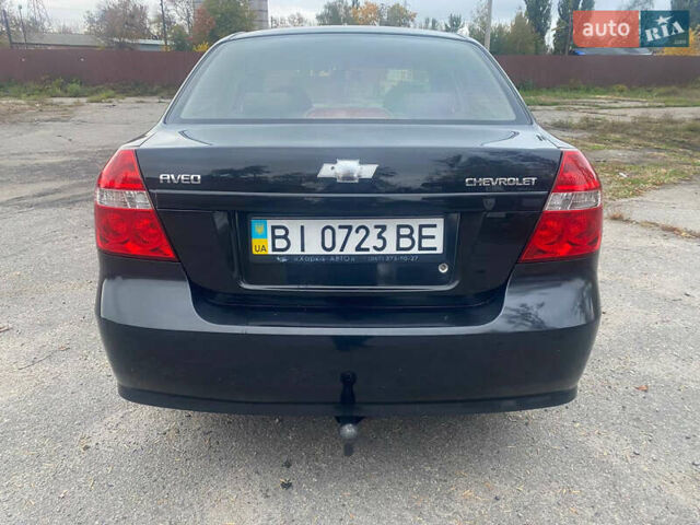 Черный Шевроле Авео, объемом двигателя 1.5 л и пробегом 130 тыс. км за 4500 $, фото 3 на Automoto.ua