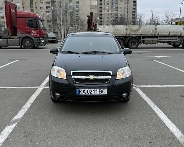 Черный Шевроле Авео, объемом двигателя 1.5 л и пробегом 192 тыс. км за 3500 $, фото 4 на Automoto.ua