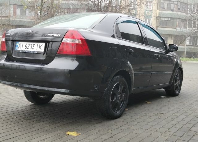 Черный Шевроле Авео, объемом двигателя 1.5 л и пробегом 240 тыс. км за 3600 $, фото 11 на Automoto.ua