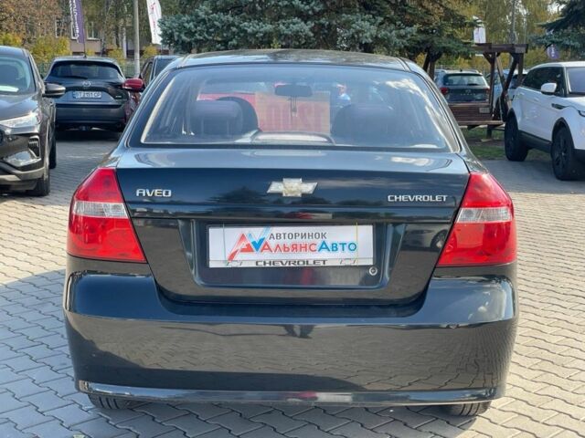 Черный Шевроле Авео, объемом двигателя 1.5 л и пробегом 205 тыс. км за 4500 $, фото 4 на Automoto.ua