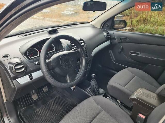 Черный Шевроле Авео, объемом двигателя 1.5 л и пробегом 213 тыс. км за 4300 $, фото 14 на Automoto.ua