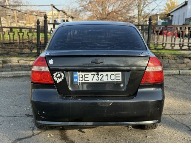 Черный Шевроле Авео, объемом двигателя 1.5 л и пробегом 299 тыс. км за 2350 $, фото 4 на Automoto.ua