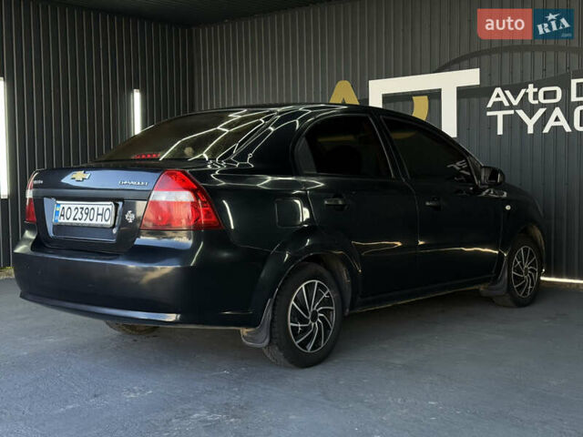 Черный Шевроле Авео, объемом двигателя 1.5 л и пробегом 160 тыс. км за 3600 $, фото 19 на Automoto.ua