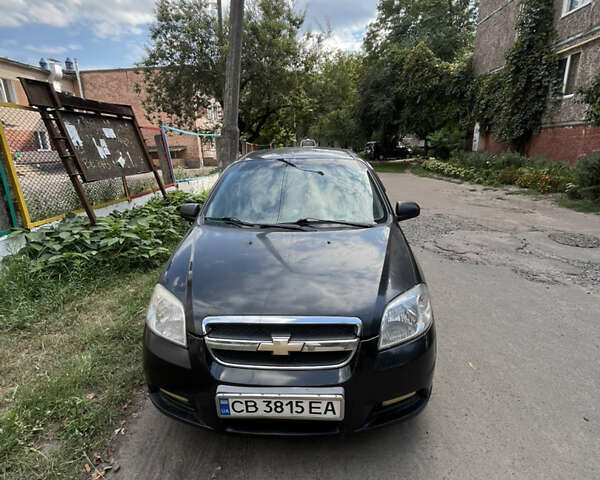 Черный Шевроле Авео, объемом двигателя 1.5 л и пробегом 280 тыс. км за 3500 $, фото 1 на Automoto.ua