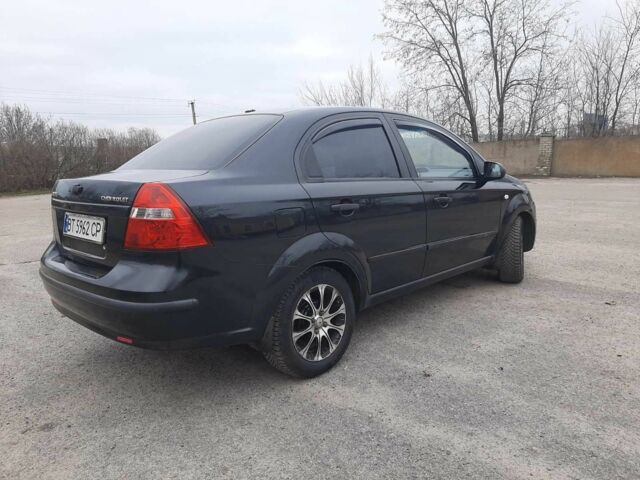 Черный Шевроле Авео, объемом двигателя 1.5 л и пробегом 162 тыс. км за 3650 $, фото 1 на Automoto.ua