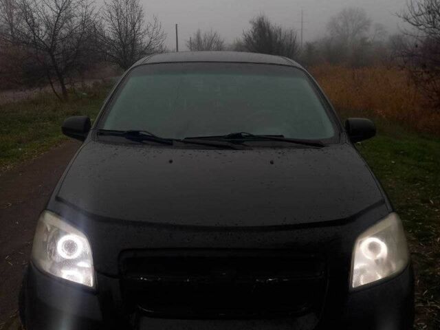 Черный Шевроле Авео, объемом двигателя 1.5 л и пробегом 218 тыс. км за 4000 $, фото 4 на Automoto.ua