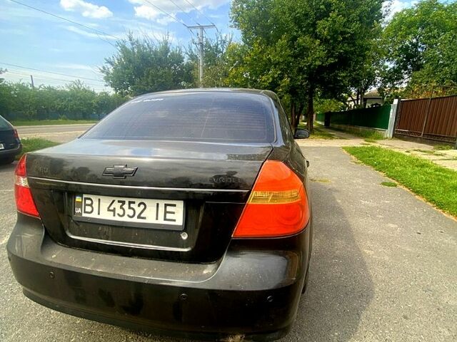 Черный Шевроле Авео, объемом двигателя 1.5 л и пробегом 290 тыс. км за 3200 $, фото 5 на Automoto.ua