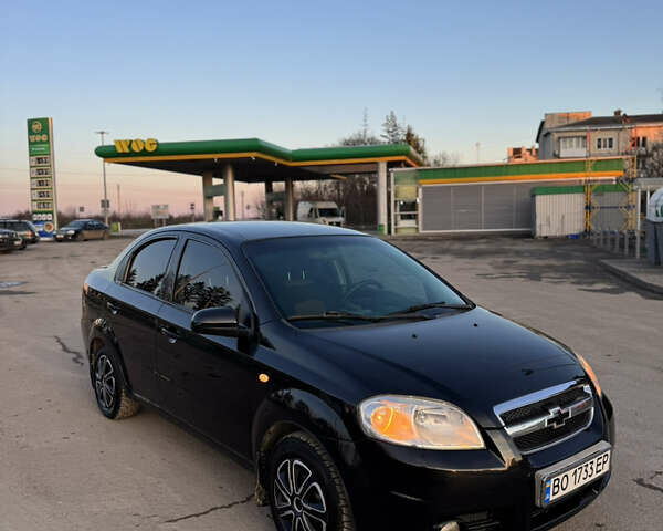 Черный Шевроле Авео, объемом двигателя 1.5 л и пробегом 250 тыс. км за 3550 $, фото 7 на Automoto.ua