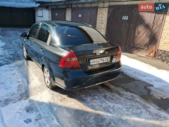 Черный Шевроле Авео, объемом двигателя 1.5 л и пробегом 265 тыс. км за 4000 $, фото 9 на Automoto.ua