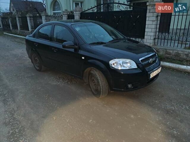Черный Шевроле Авео, объемом двигателя 1.5 л и пробегом 272 тыс. км за 3700 $, фото 2 на Automoto.ua