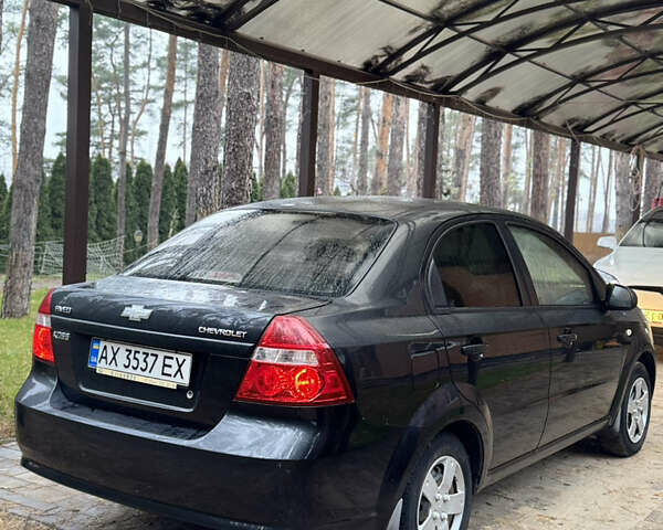 Черный Шевроле Авео, объемом двигателя 1.5 л и пробегом 181 тыс. км за 3500 $, фото 2 на Automoto.ua