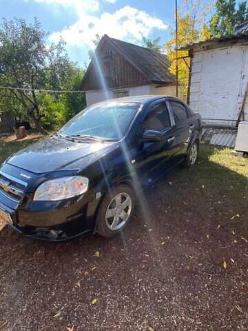 Черный Шевроле Авео, объемом двигателя 1.5 л и пробегом 83 тыс. км за 4700 $, фото 2 на Automoto.ua