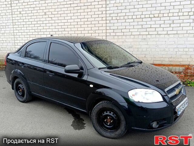 Черный Шевроле Авео, объемом двигателя 1.5 л и пробегом 216 тыс. км за 3900 $, фото 1 на Automoto.ua