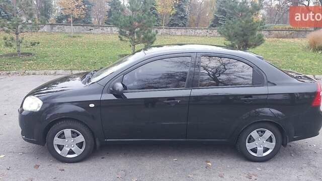 Черный Шевроле Авео, объемом двигателя 1.5 л и пробегом 196 тыс. км за 3800 $, фото 9 на Automoto.ua