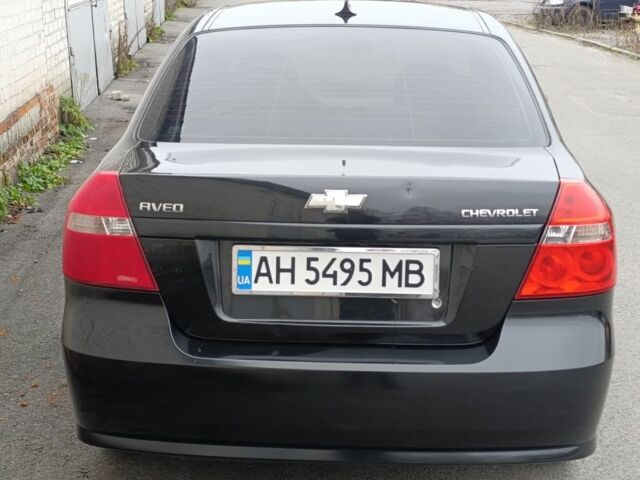Черный Шевроле Авео, объемом двигателя 1.5 л и пробегом 216 тыс. км за 4000 $, фото 4 на Automoto.ua