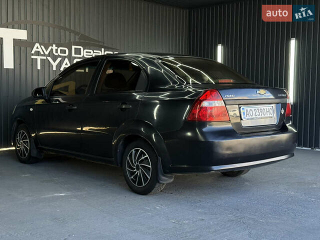 Черный Шевроле Авео, объемом двигателя 1.5 л и пробегом 160 тыс. км за 3600 $, фото 14 на Automoto.ua